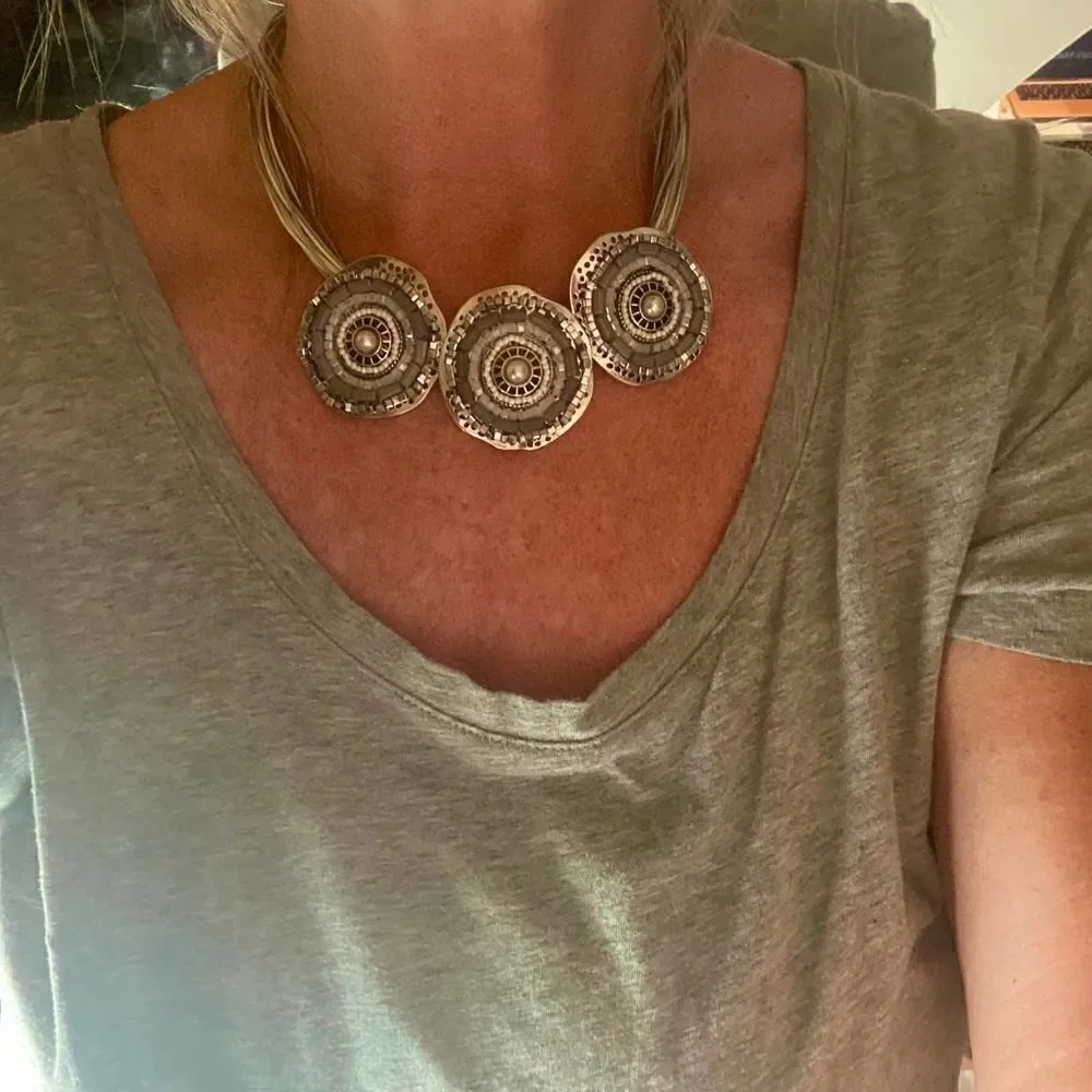 Amrita Singh Azar Artsy Statement Necklace